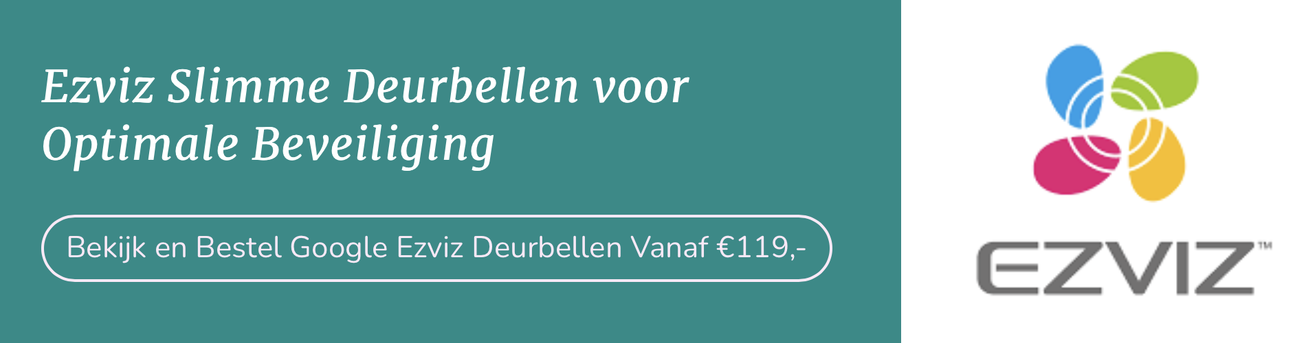 ezviz slimme deurbel aanbieding